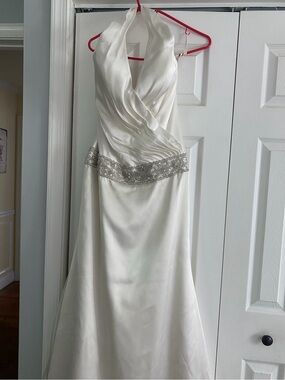 David's Bridal Ivory Galina Signature Dress